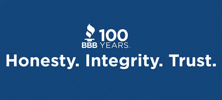 !00 bbb years logo